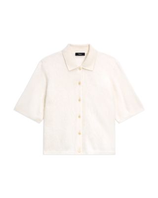 Cashmere Sweater Shirt