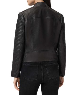 Raul Leather Biker Jacket