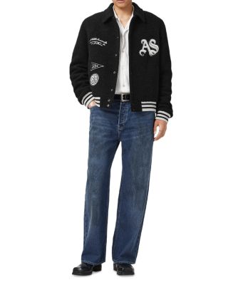 Baum Textured Varsity Jacket