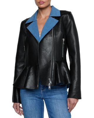 Lyric Leather Biker Jacket