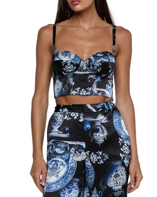 Sonya Silk Bralette Top