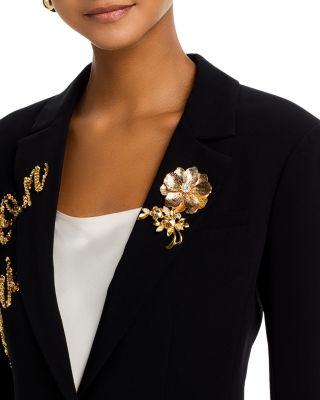 Sequinned Graphic Blazer