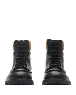 Leather Rogue Combat Boots