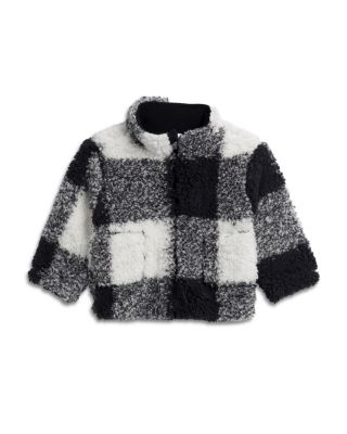 Boys' Plush Check Fleece Jacket - Baby