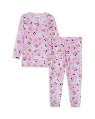 Girls' Long Sleeved Christmas Pajamas Set - Little Kid