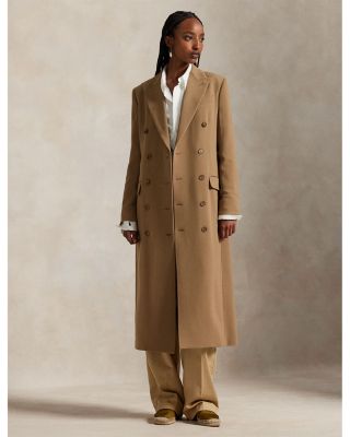 Double-Breasted Wool Coat