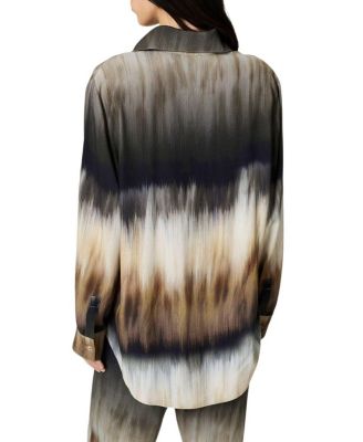 Tie-Dye Patterned Shirt