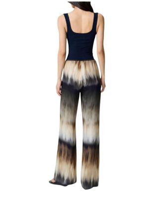 Tie-Dye Wide-Leg Pants