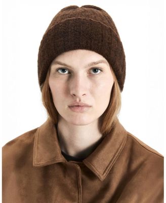 Upcycled Alpaca Wool Chunky Rib Beanie