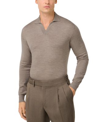 Wool Silk Cashmere Luxury Polo Shirt
