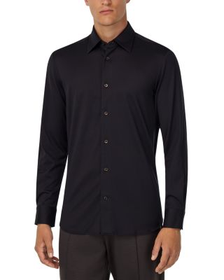 Cotton & Silk Regular Fit Shirt 