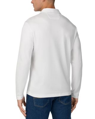 Pima Interlock Long Sleeve Polo