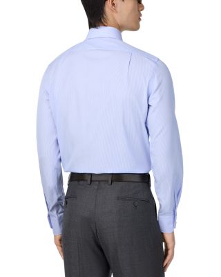 Non-Iron Twill Naples Collar Dress Shirt