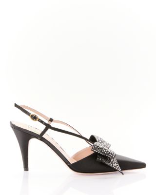 Women's Bow Slingback Pumps