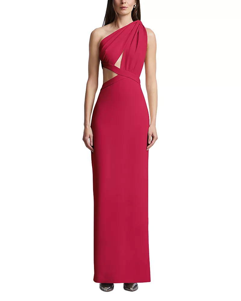 Bcbgmaxazria Selene One Shoulder Gown
