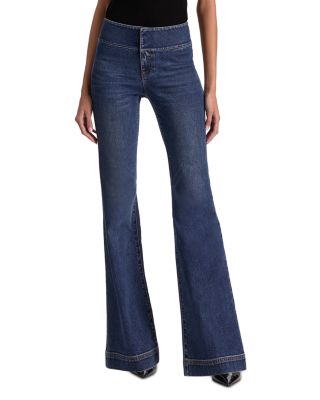 High Rise Hot Jean in Danica Dark Indigo