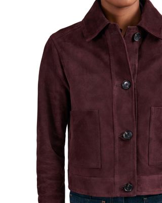Sonny Fitted Suede Jacket