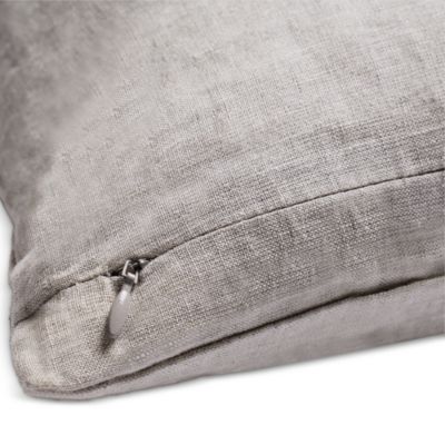 Wildflowers Embroidered Decorative Pillow, 20" x 20"