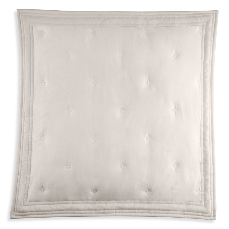 Michael Aram Tufted Quilt Euro Sham In Neutral