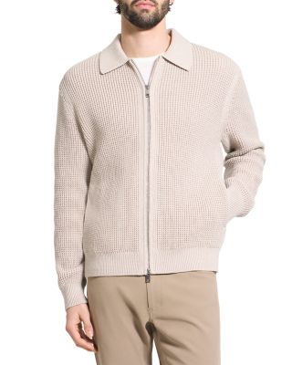 Gary Collar Relaxed Fit Full Zipper Sweater
