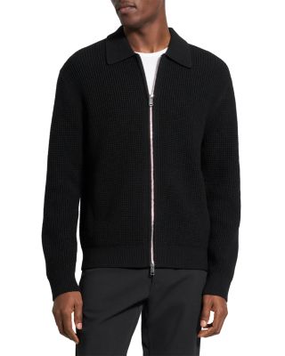 Gary Collar Relaxed Fit Full Zipper Sweater