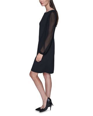 Scuba Crepe Sheath Dress