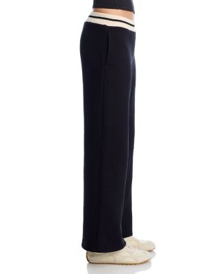 x Von Dutch Comfort Fleece Wide Leg Pants