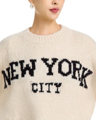 New York City Jacquard Sweater 