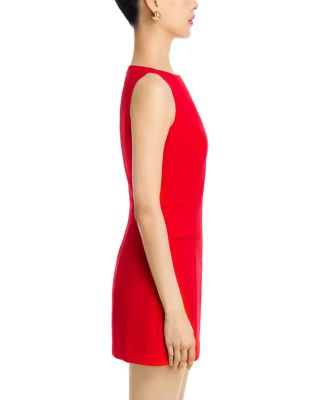 Whisper Boat Neck Mini Dress