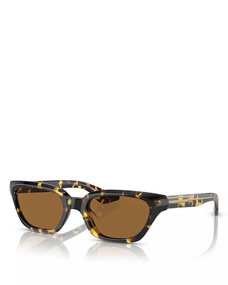 Khaite X Oliver Peoples Square Sunglasses, 52mm