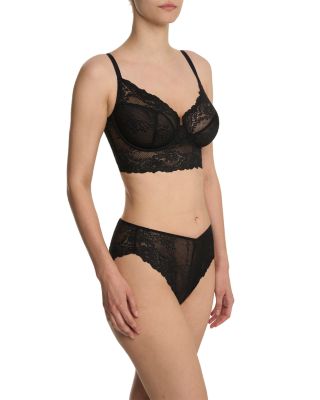Heavenly Full Coverage Longline Lace Underwire Bra