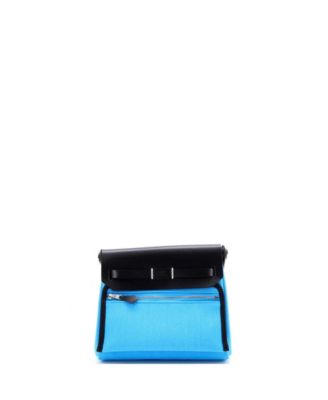 20 Herbag Zip Toile and Leather