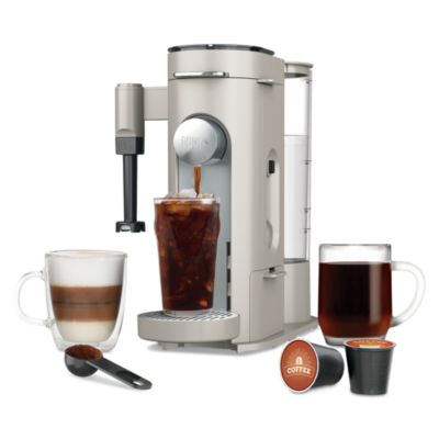 Single Serve Pods and Grounds Specialty Coffee Maker