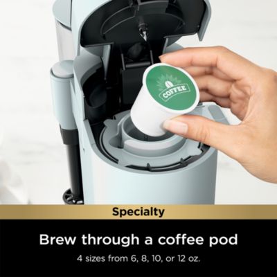 Single Serve Pods &amp; Grounds Specialty Coffee Maker