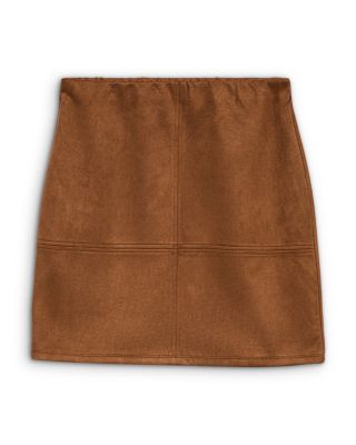 Kreta Faux Suede Mini Skirt