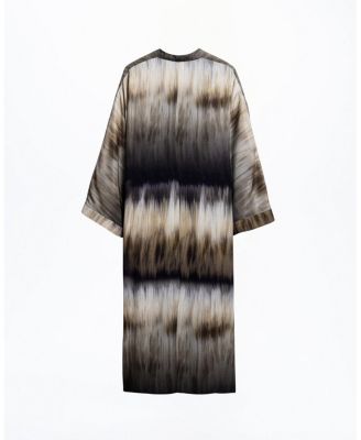 Tie-Dye Patterned Maxi Dress