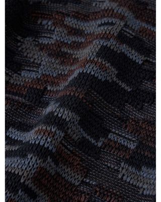 Caden Winter Pavement Jacquard Crewneck Sweater