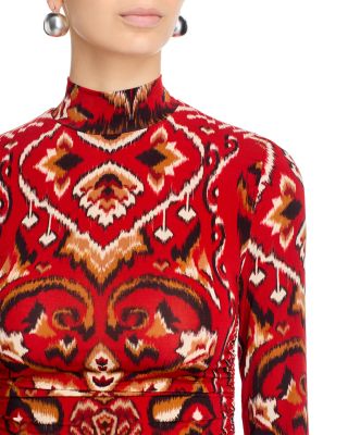 Ainika Pineapple Ikat Blouse