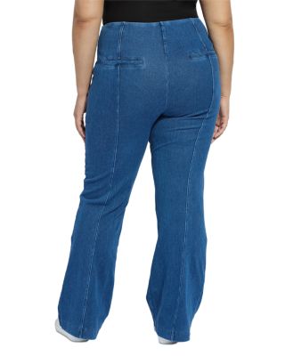 Pull-On Trouser Jeans in Black