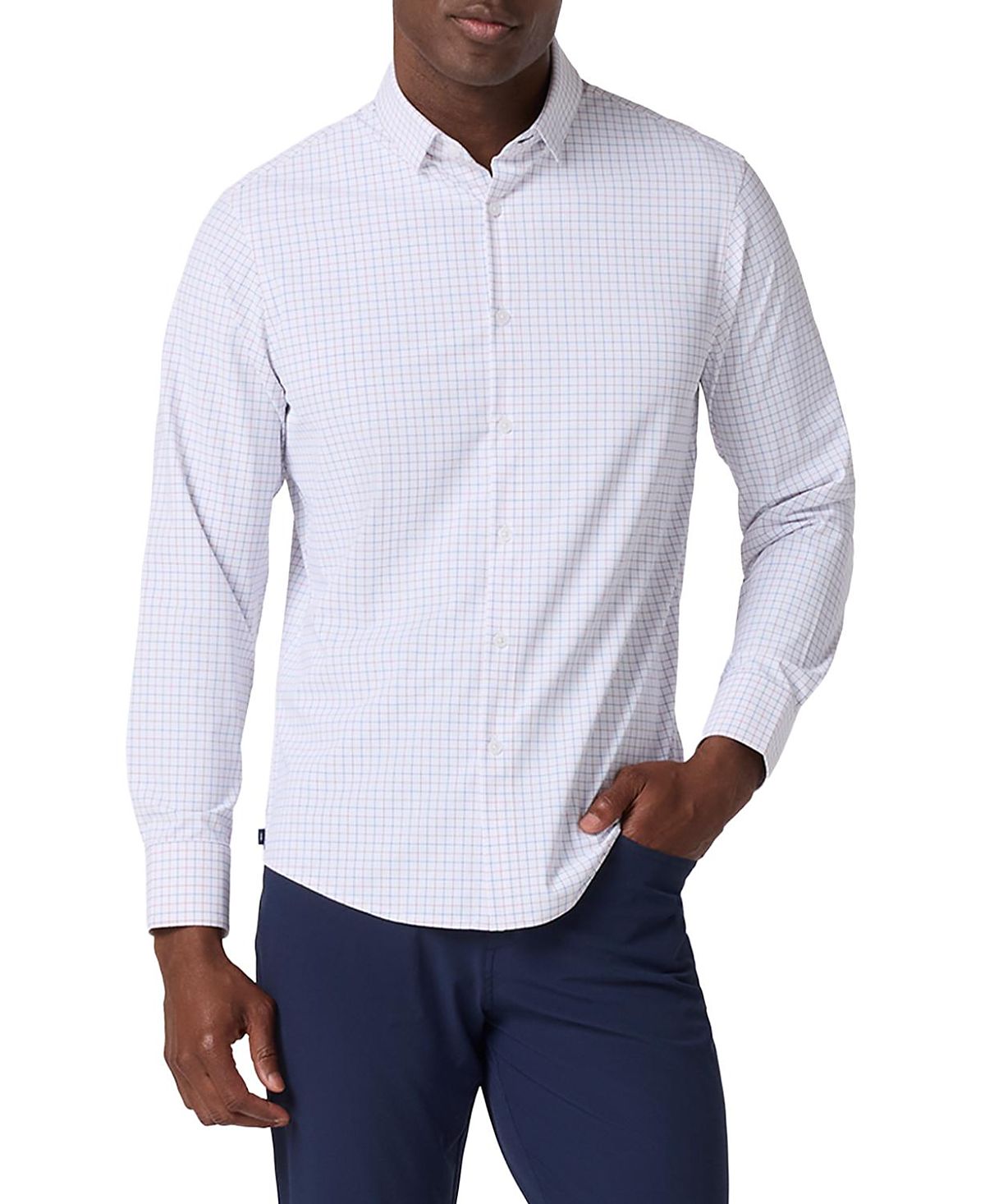 Mizzen+Main Leeward No Tuck Long Sleeve Dress Shirt