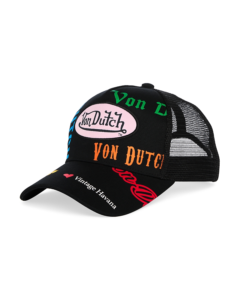 Vintage Havana X Von Dutch Trucker Hat In Black