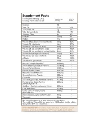 Look Well Mixed Berry Flavoured Collagen Protein Powder 26.45 oz.