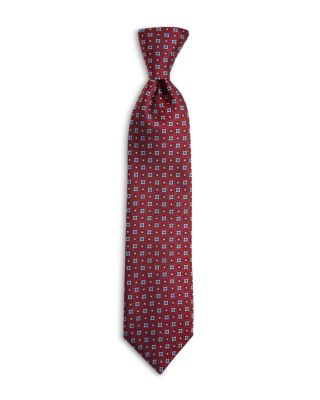 Silk Classic Geometric Tie