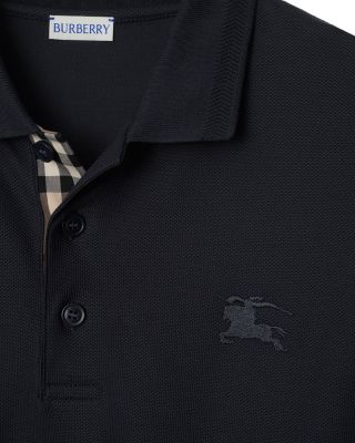 Eddie Long Sleeve Cotton Polo Shirt