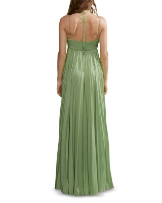 River Pleated Gown