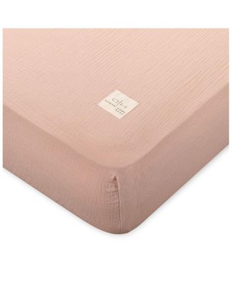  Gauze Linen Crib Sheet - Standard Crib Sheet
