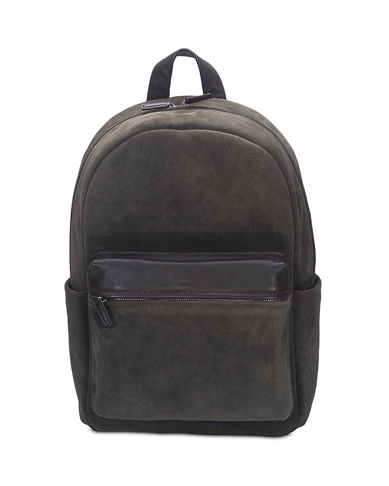 Vince Leather Backpack In Black