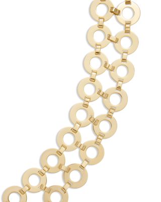 Ring Link Jewelry Pav&eacute; Helen Choker Necklace, 11-14"