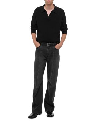 Gallery Relaxed Fit Ski Jeans in Faded Black