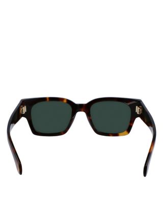 Rivet Square Sunglasses, 52mm